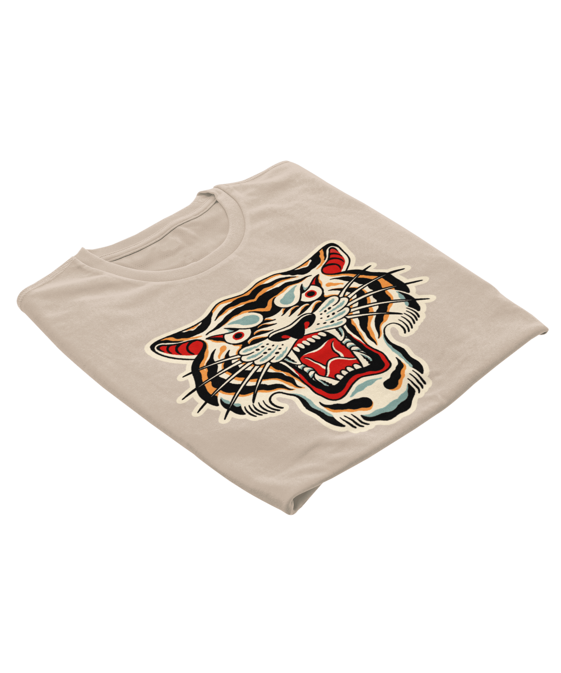  Tiger Tattoo Design Adult Unisex T-Shirt