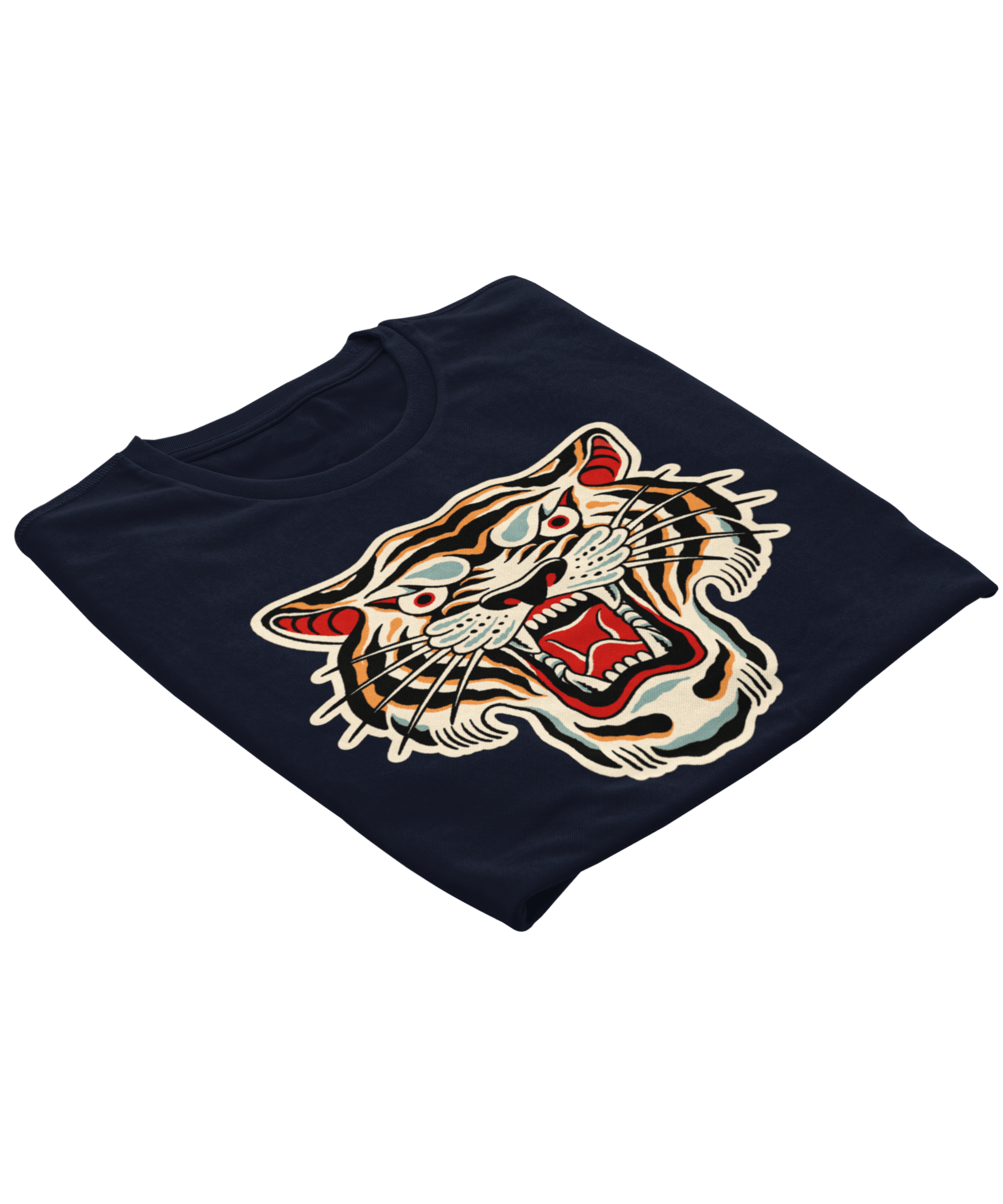  Tiger Tattoo Design Adult Unisex T-Shirt