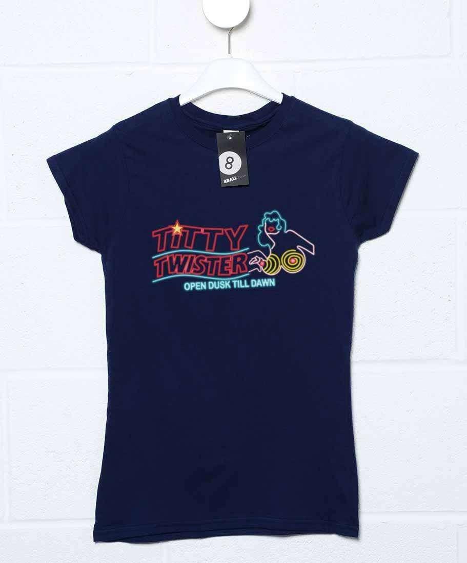  Titty Twister Womens Fitted T-Shirt