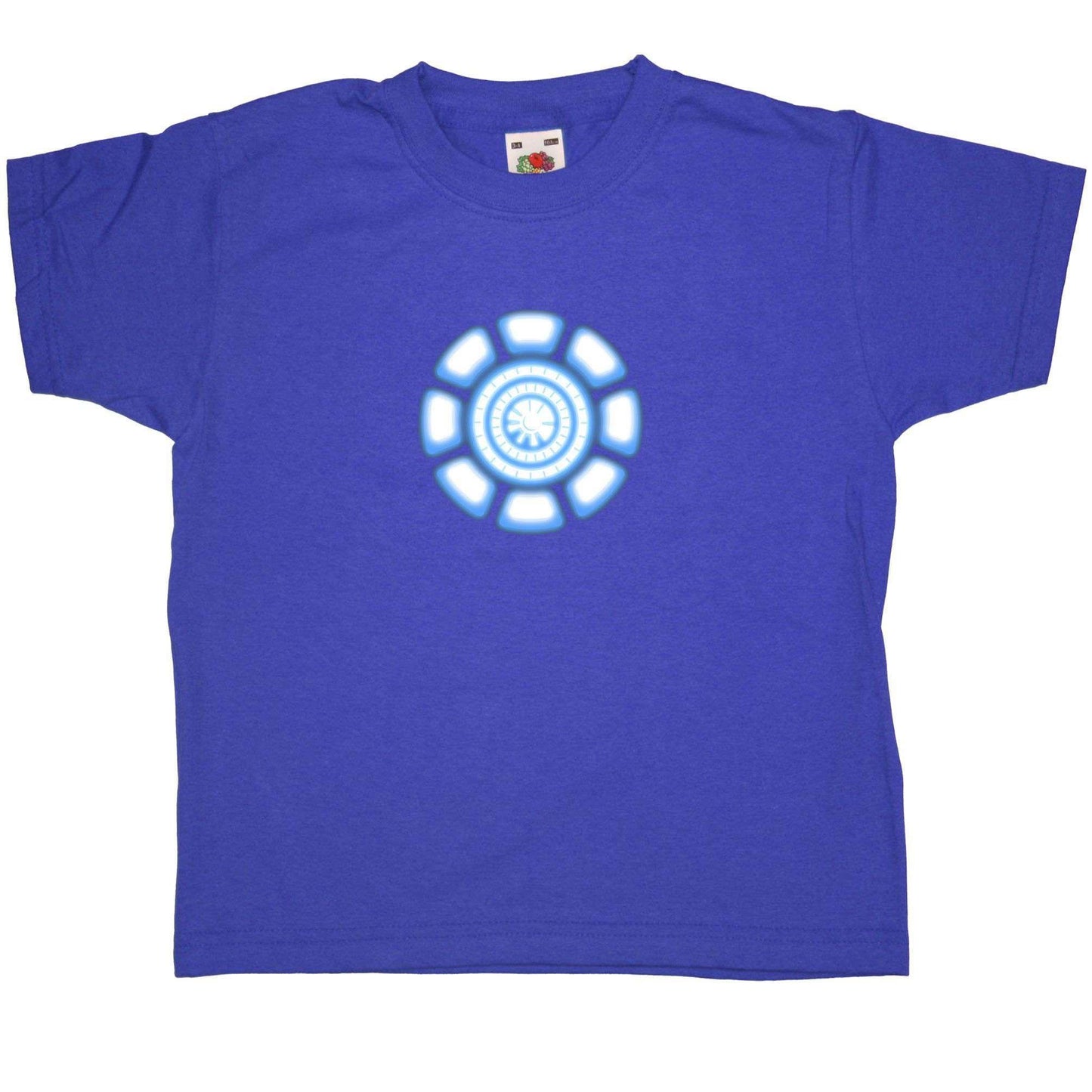  Tony Stark Power Coil Chest Kids T-Shirt