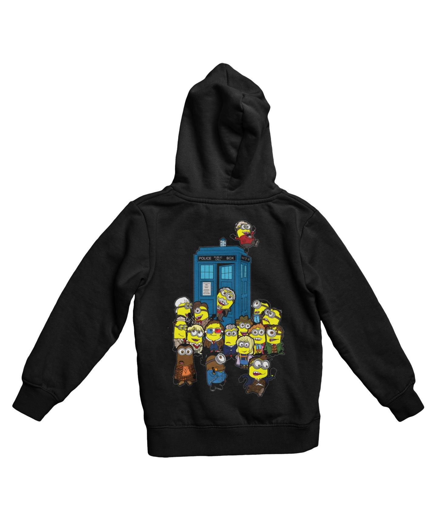  Top Notchy Doctor Minions Back Printed Hoodie