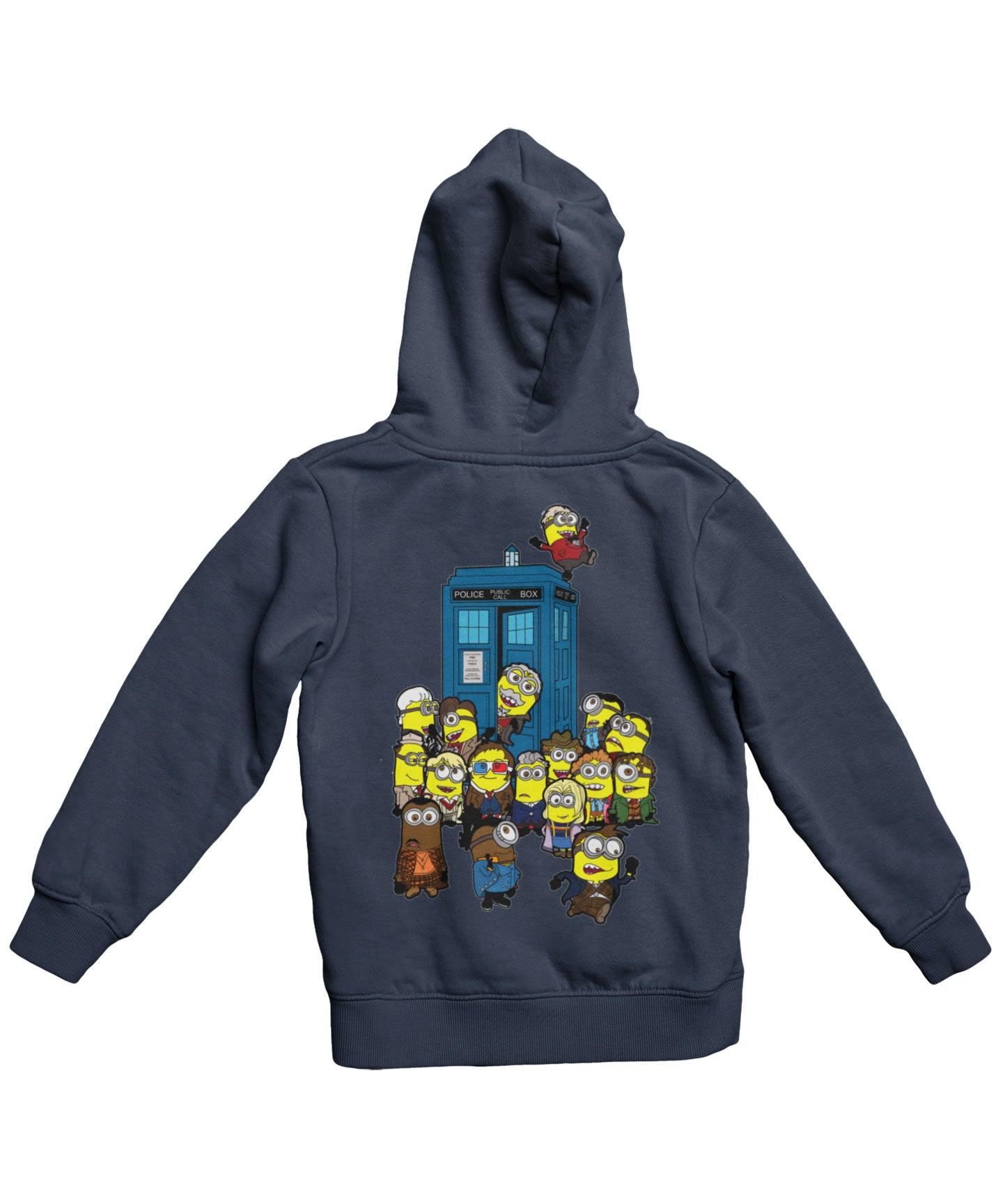  Top Notchy Doctor Minions Back Printed Hoodie