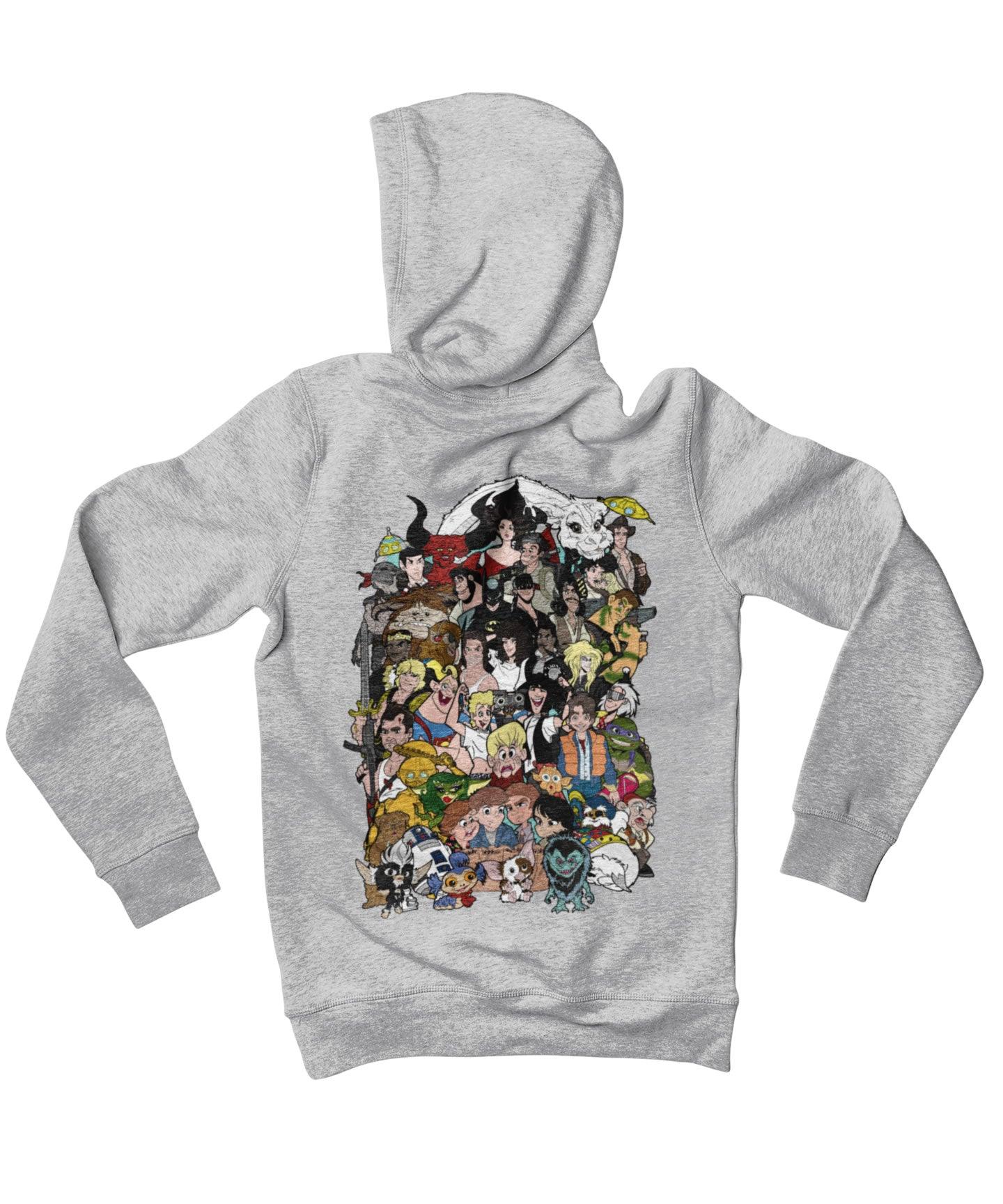  Top Notchy Made Of Movies Back Printed Hoodie