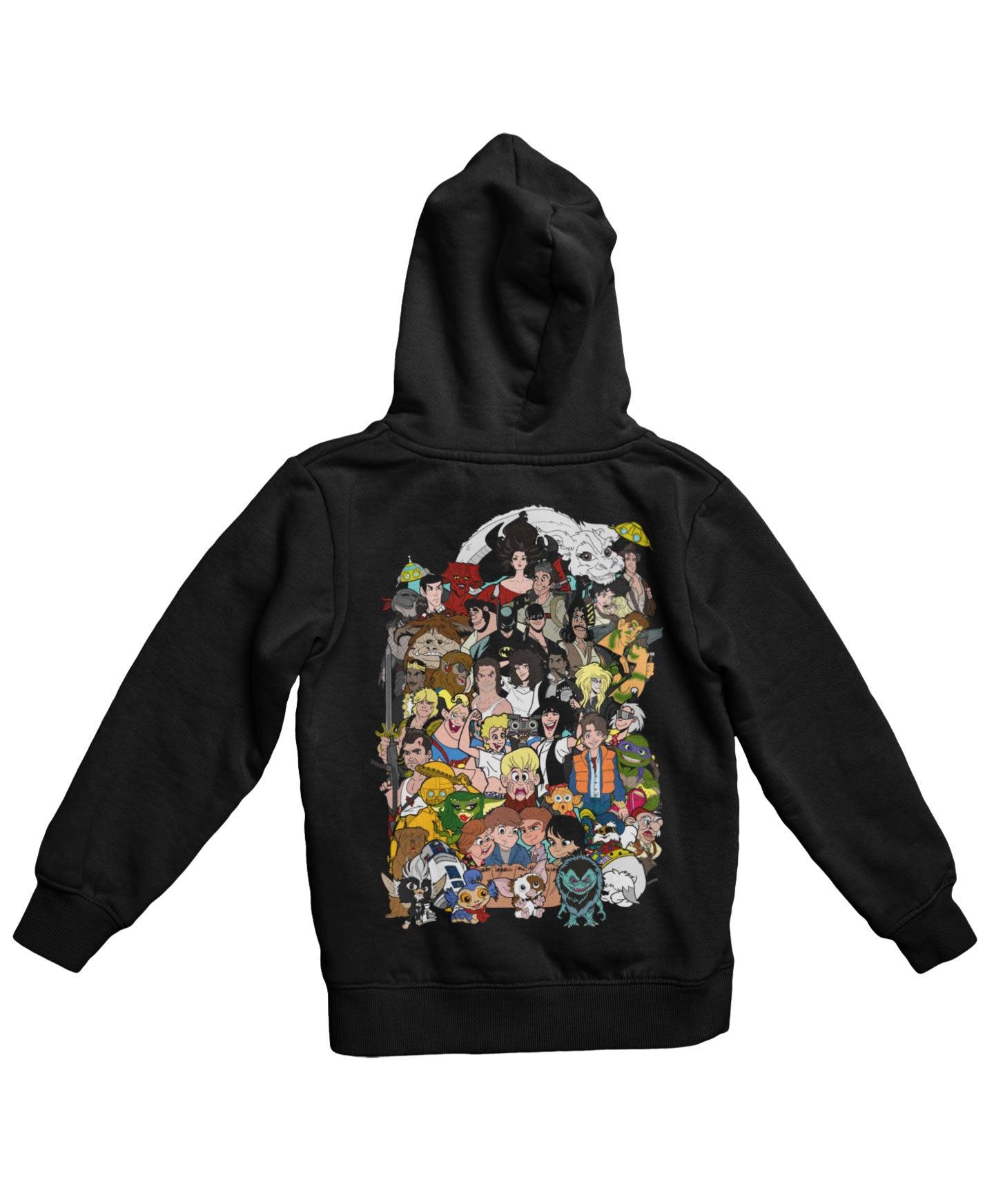  Top Notchy Made Of Movies Back Printed Hoodie