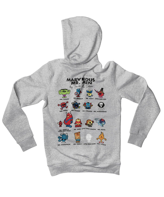  Top Notchy Marvelous Mr Men Back Printed Hoodie