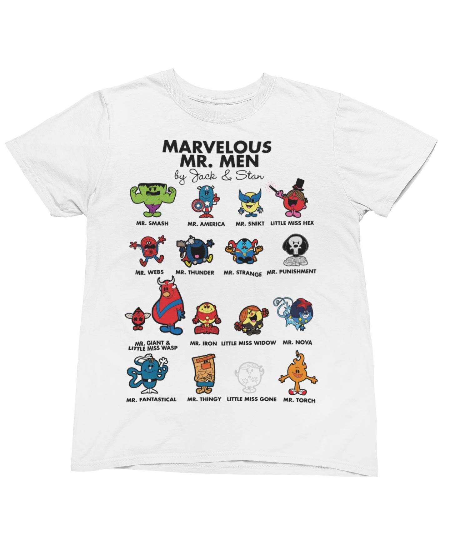  Top Notchy Marvelous Mr Men T-Shirt
