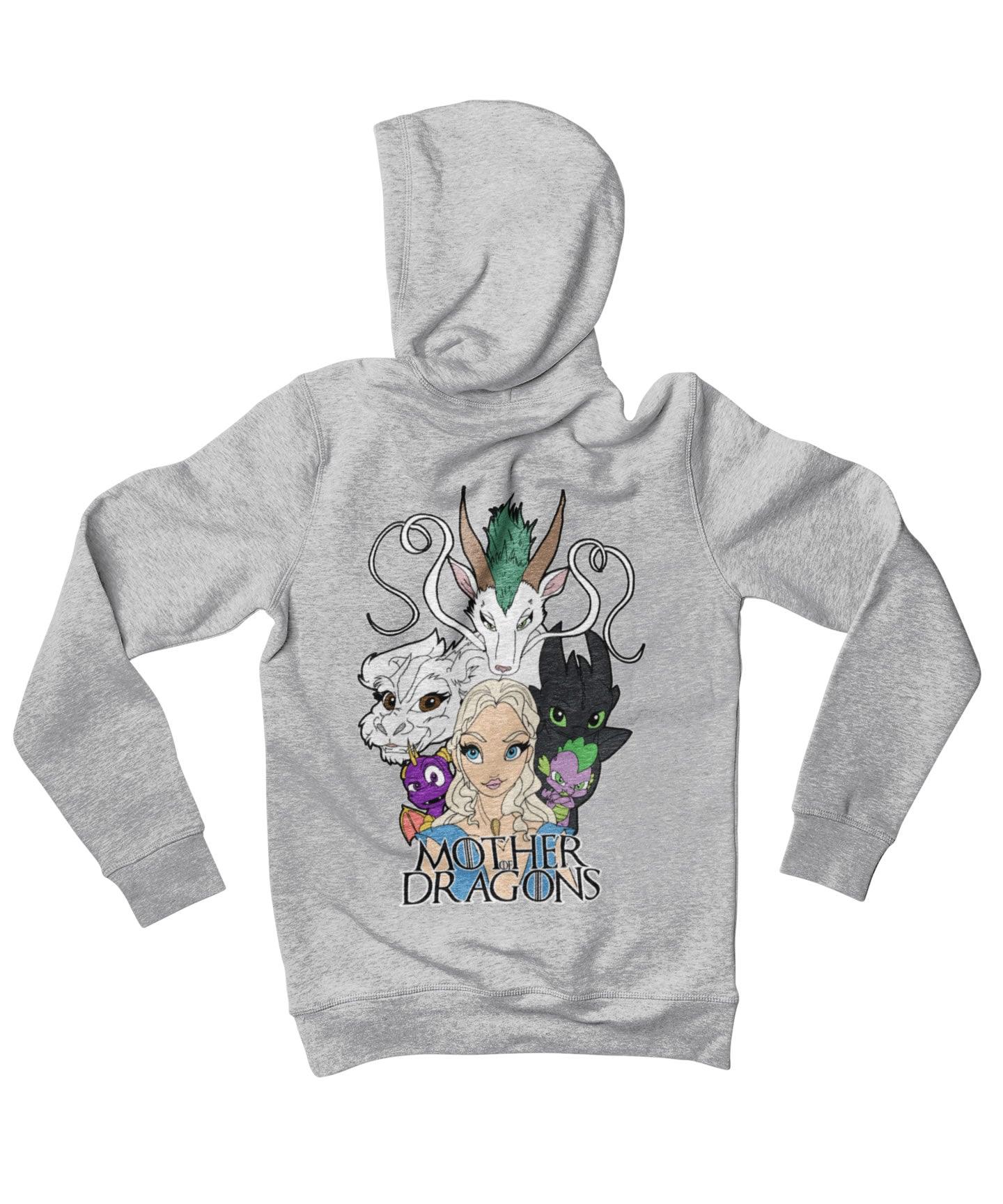  Top Notchy Mother Of Dragons Back Printed Hoodie
