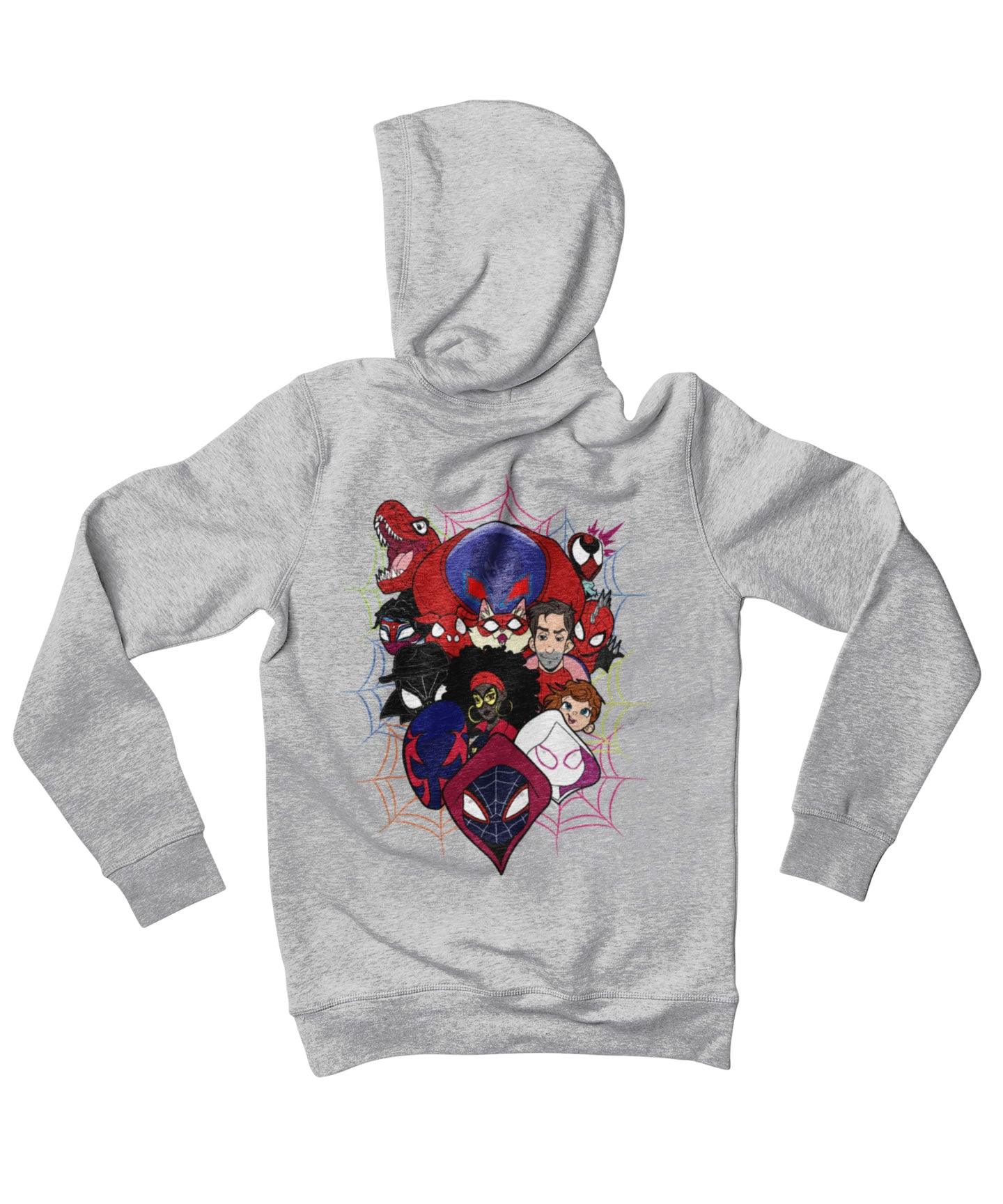  Top Notchy Spiderverse Explosion Back Printed Hoodie