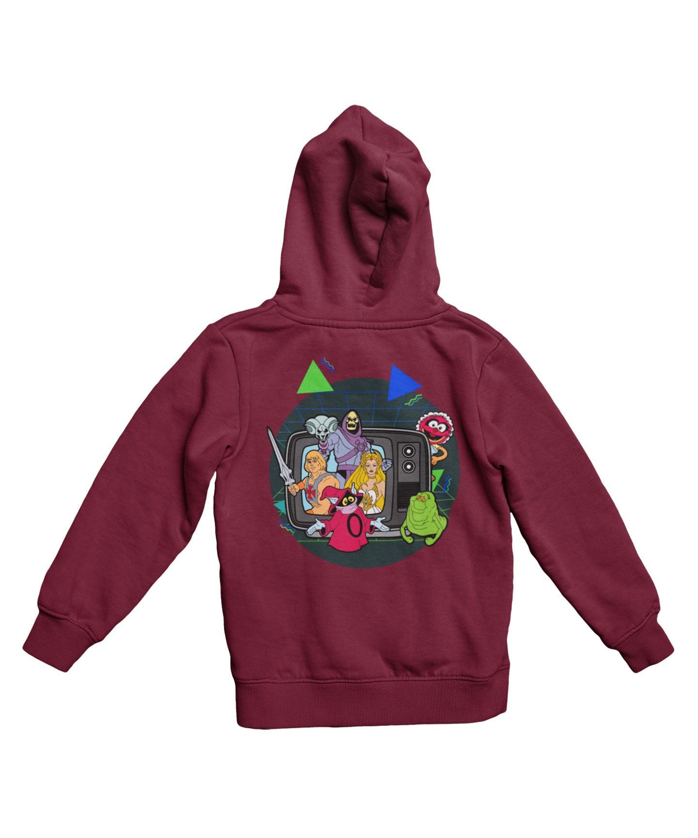  Top Notchy TV Toon Number 3 Back Printed Hoodie