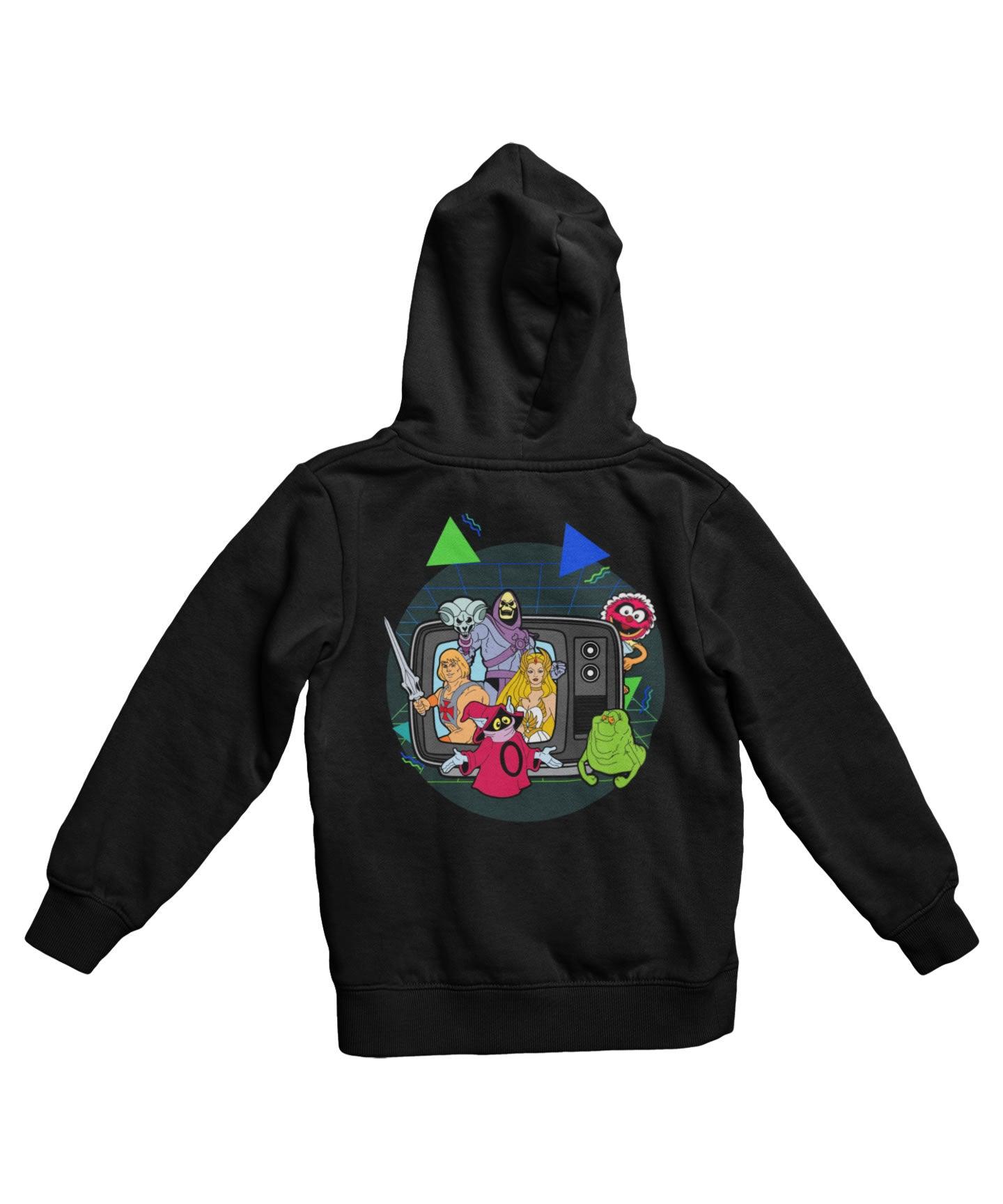  Top Notchy TV Toon Number 3 Back Printed Hoodie
