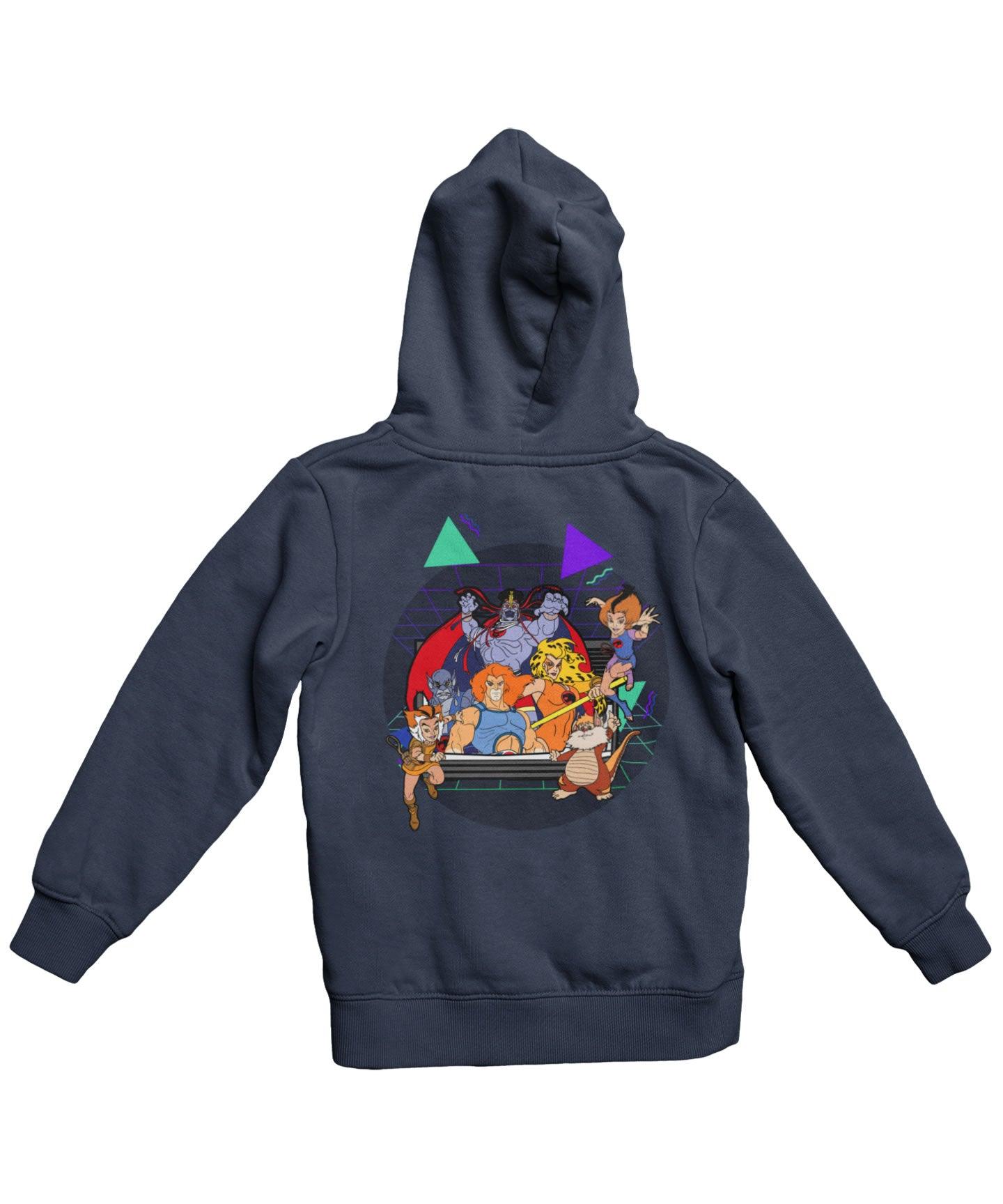 Top Notchy TV Toon Number 4 Back Printed Hoodie