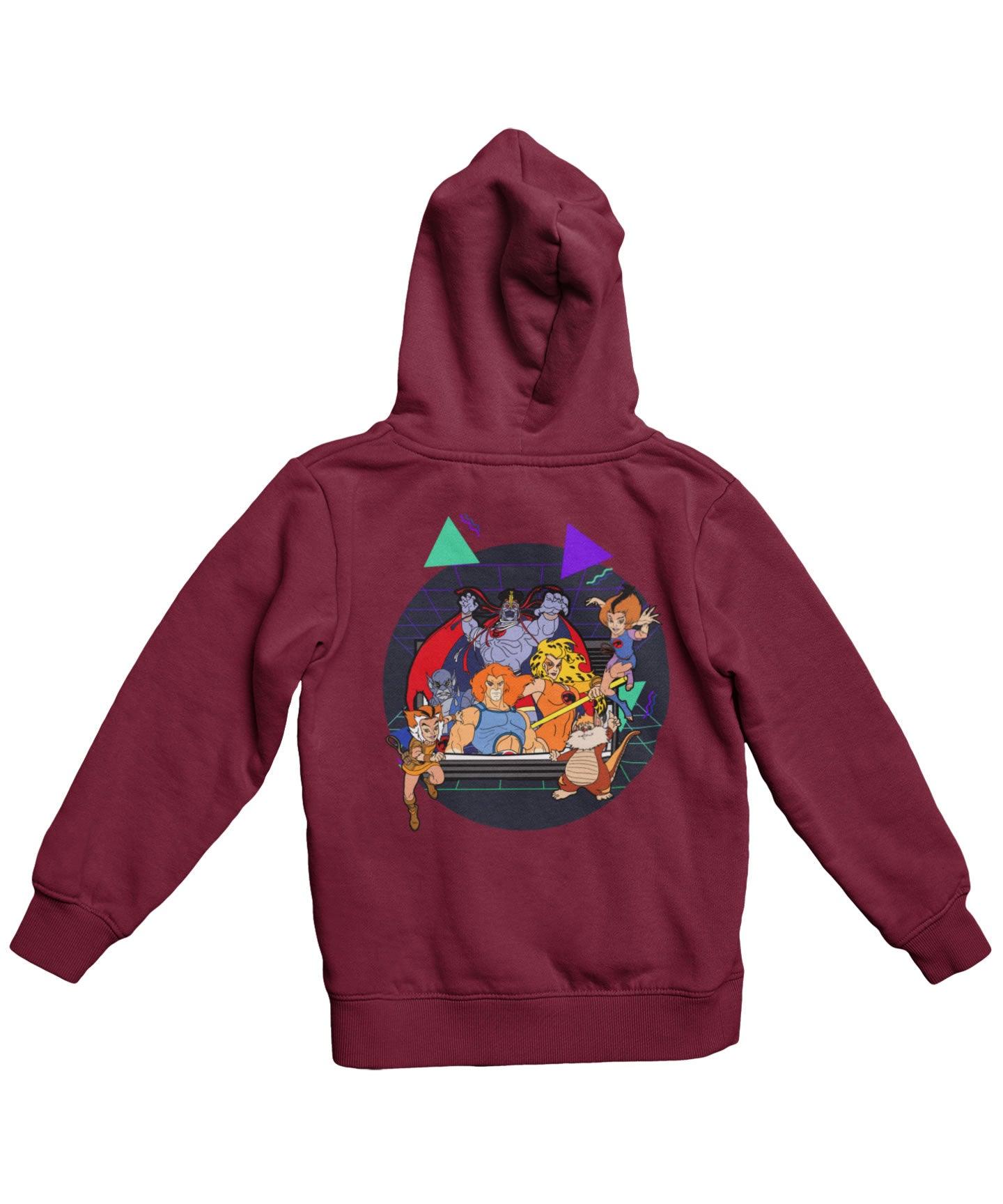  Top Notchy TV Toon Number 4 Back Printed Hoodie