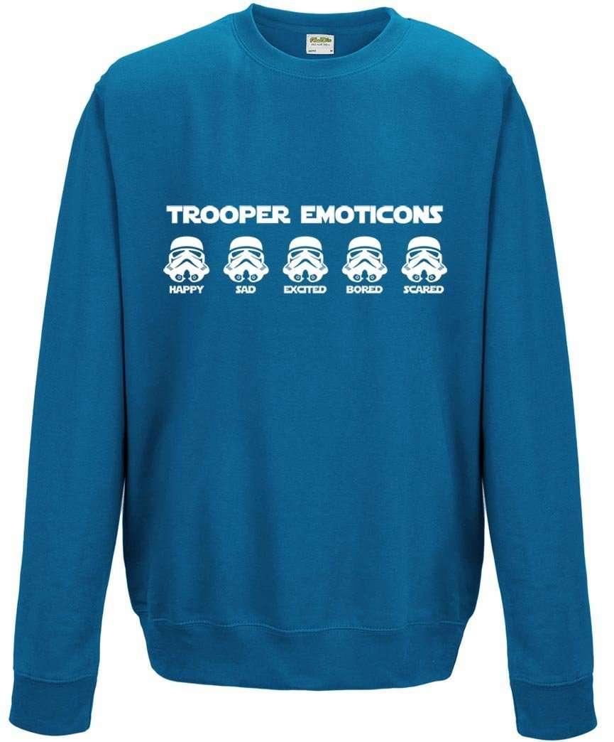  Trooper Emoticons Sweatshirt