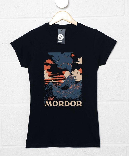  Visit Mordor Volcano T-Shirt For Women