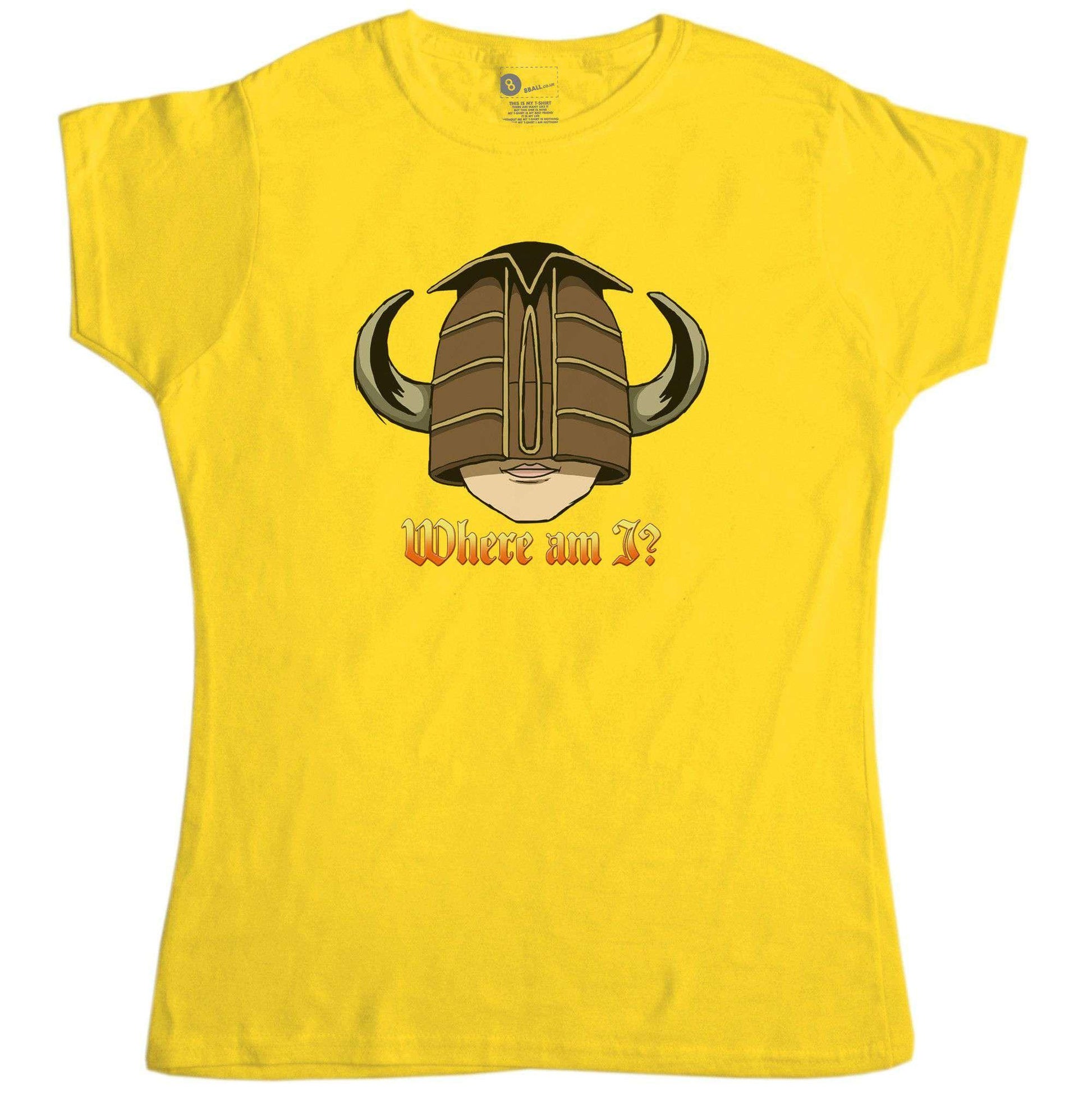  Where Am I? Knightmare Womens T-Shirt
