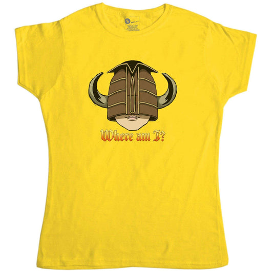  Where Am I? Knightmare Womens T-Shirt